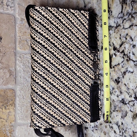 Patricia Nash Woven Raffia Apricale Clutch Crossbody - Picture 2 of 15